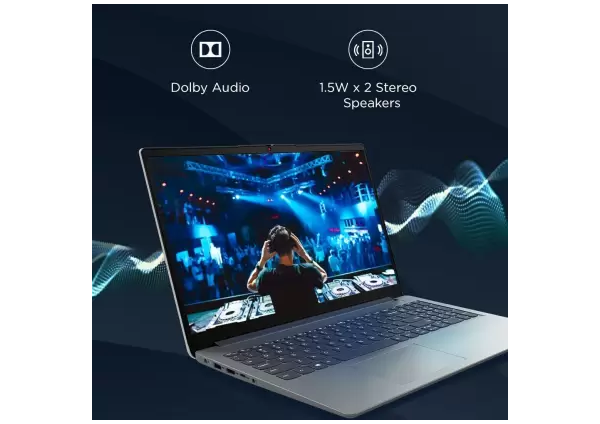 Lenovo IdeaPad 1 AMD Athlon Dual Core 7120U - (8 GB/512 GB SSD/Windows 11 Home) 15AMN7 Thin and Light Laptop  (15.6 inch, Cloud Grey, 1.58 Kg, With MS Office)